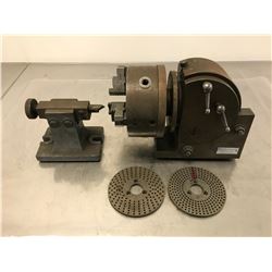 YUASA 550-031 DIVIDING HEAD W/ TAIL STOCK