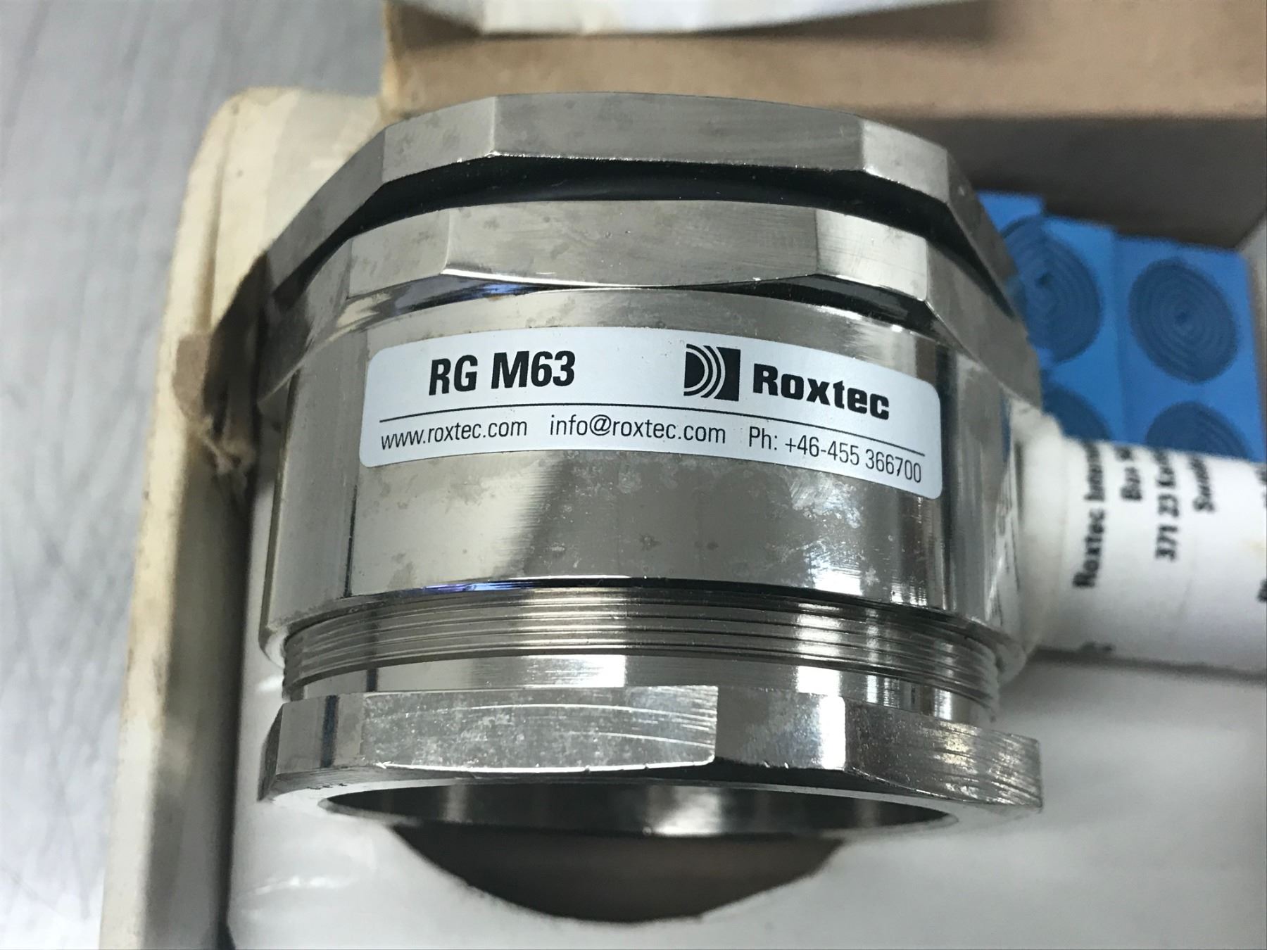 ROXTEC RG M63/4 CIRCULAR 4 GLAND KNOCK-OUT BULKHEAD CABLE ENTRY SEAL