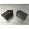 Image 1 : LOT OF 8 1/4" x 6" x 8" 90° ANGLE PLATES