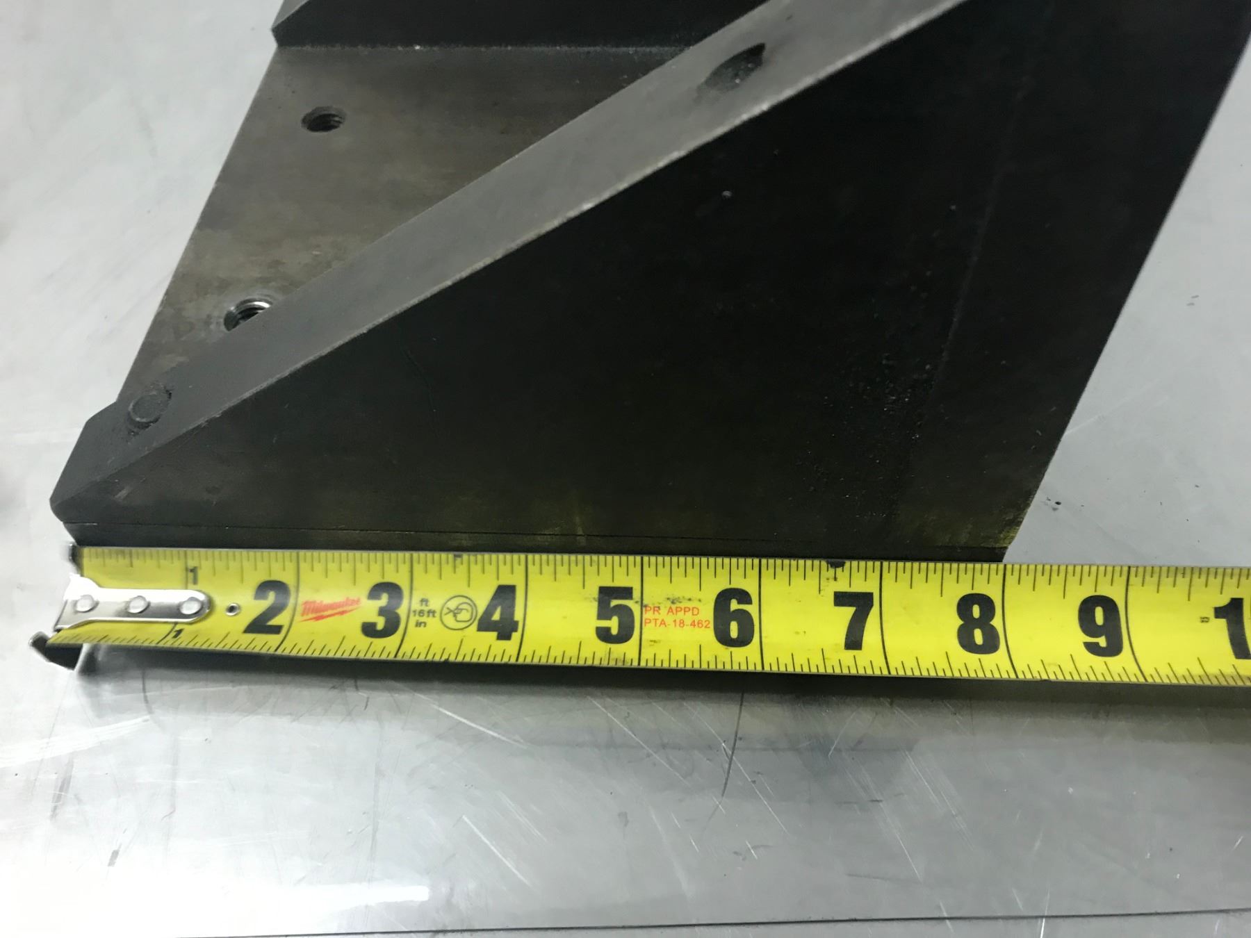 LOT OF 8 1 4 X 6 X 8 90 ANGLE PLATES BTM Industrial lot-of-8-1-4-x-6-x-8-90-angle-plates-btm-industrial