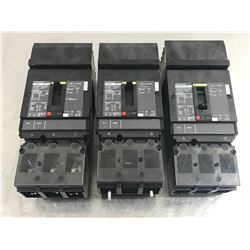 (3) SQUARE D CIRCUIT BREAKER #HJA36030 & #HJA260151