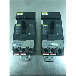 (2) SQUARE D #DJA34400E53 CIRCUIT BREAKER