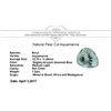 Image 2 : 7.22 ct. Natural Pear Cut Aquamarine