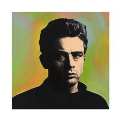 James Dean by Steve Kaufman (1960-2010)