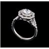 Image 4 : 1.25 ctw Diamond Ring - 14KT White Gold