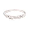 Image 1 : 0.3 ctw Diamond Ring - 14KT White Gold