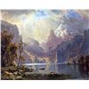Image 1 : Lake Tahoe by Albert Bierstadt
