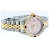 Image 2 : Rolex Ladies 2 Tone 14K Ice Pink Diamond & Ruby Datejust Wristwatch