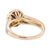 Image 3 : 1.69 ctw Sapphire and Diamond Ring - 14KT Rose Gold