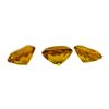 Image 2 : 16.77 ctw.Natural Round Cut Citrine Quartz Parcel of Three