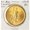 Image 1 : 1924 $20 St. Gaudens Double Eagle Gold Coin