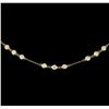 Image 2 : 14KT Yellow Gold 2.96 ctw Diamond Necklace