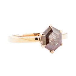 1.10 ctw Brown Diamond Ring - 14KT Rose Gold