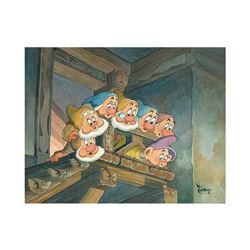 Top of the Stairs by Toby Bluth (1940-2013)