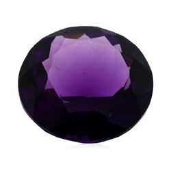 11.20 ct. Natural Round Cut Amethyst