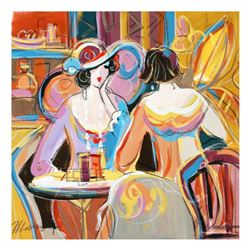 Isaac Maimon, "Special Moments Like These" Original Acrylic Painting, Hand Signed with Certificate o
