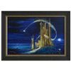 Image 1 : Peter (1913-2007) and Harrison Ellenshaw, "Gold Castle" Framed Limited Edition Giclee on Canvas from