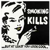 Image 1 : "Smoking Kills" Limited Edition Lithograph by Todd Goldman, Numbered and Hand Signed with Certificat