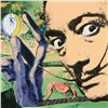Image 2 : Steve Kaufman (1960-2010), "Dali Homage" Hand Embellished Limited Edition Hand Pulled Silkscreen on 