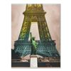 Image 1 : Ringo Daniel Funes - (Protege of Andy Warhol's Apprentice - Steve Kaufman) - "Eiffel Tower" One-of-a
