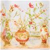 Image 2 : "Chinese Vase" Limited Edition Lithograph (42" x 29.5") by Edna Hibel (1917-2014), Numbered and Hand