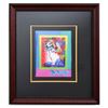 Image 1 : Peter Max- Original Mixed Media "Blushing Beauty on Blends 2006"