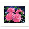 Image 1 : "Pink Roses" Limited Edition Giclee by Brian Davis, Numbered and Hand Signed with Certificate of Aut