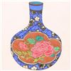 Image 2 : Caroline Young, "Vase III" Framed Original Gouache Painting on Mother of Pearl Paper, Hand Signed wi