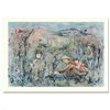 Image 1 : "Kow Loon Peach Tree" Limited Edition Lithograph by Edna Hibel (1917-2014), Numbered and Hand Signed