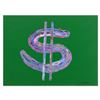 Image 1 : Tom Pergola, "The Almighty Dollar" Original Acrylic Painting on Gallery Wrapped Canvas, Hand Signed 