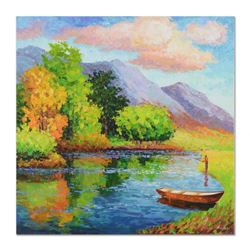 Alexander Antanenka, "This Is the Place" Original Oil Painting on Canvas, Hand Signed with Certifica