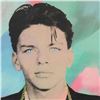 Image 2 : Steve Kaufman (1960-2010), "Sinatra" Hand Embellished Limited Edition Silkscreen on Canvas, AP Numbe