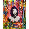 Image 1 : Nastya Rovenskaya- Mixed Media "Pink Marilyn"