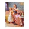 Image 1 : Pino (1939-2010), "Little Lady" Artist Embellished Limited Edition on Canvas (30" x 40"), AP Numbere