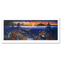 "Sweeping Hana Vistas" Limited Edition Mixed Media by Robert Lyn Nelson. Numbered and Hand Signed wi