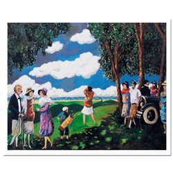 Guy Buffet, "Ladies At Tee" Limited Edition Serigraph; Numbered and Hand Signed with Certificate of 