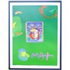Image 2 : Peter Max- Original Mixed Media "Liberty Head II Ver. I #144"