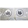 Image 1 : 2-CANADA MAPLE LEAF PRIVY COINS
