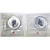 Image 2 : 2-CANADA MAPLE LEAF PRIVY COINS