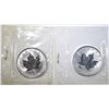 Image 2 : 1998 TIGER & 2001 SNAKE REV Pf  MAPLE LEAF COINS