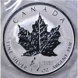 2005 Canada Silver $5 Liberation Privy Maple Leaf