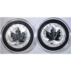 2-1998 TITANIC PRIVY REV Pf SILVER MAPLE LEAF COIN