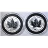Image 1 : 2-1998 TITANIC PRIVY REV Pf SILVER MAPLE LEAF COIN