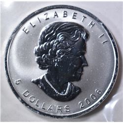 2006 DOG PRIVY REV Pf CANADA SILVER MAPLE LEAF