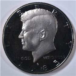 1985-S KENNEDY HALF DOLLAR, PERFECT GEM PROOF DCAM