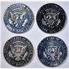 Image 2 : LOT OF 4 PROOF KENNEDY HALF DOLLARS;