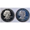 Image 1 : 2- PROOF SUSAN B ANTHONY DOLLARS;