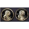 Image 1 : 2000-S & 2003-S PERFECT GEM PROOF SACAGEWEA $1