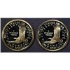 Image 2 : 2000-S & 2003-S PERFECT GEM PROOF SACAGEWEA $1