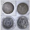 Image 2 : 4 CIRCULATED MORGAN DOLLARS
